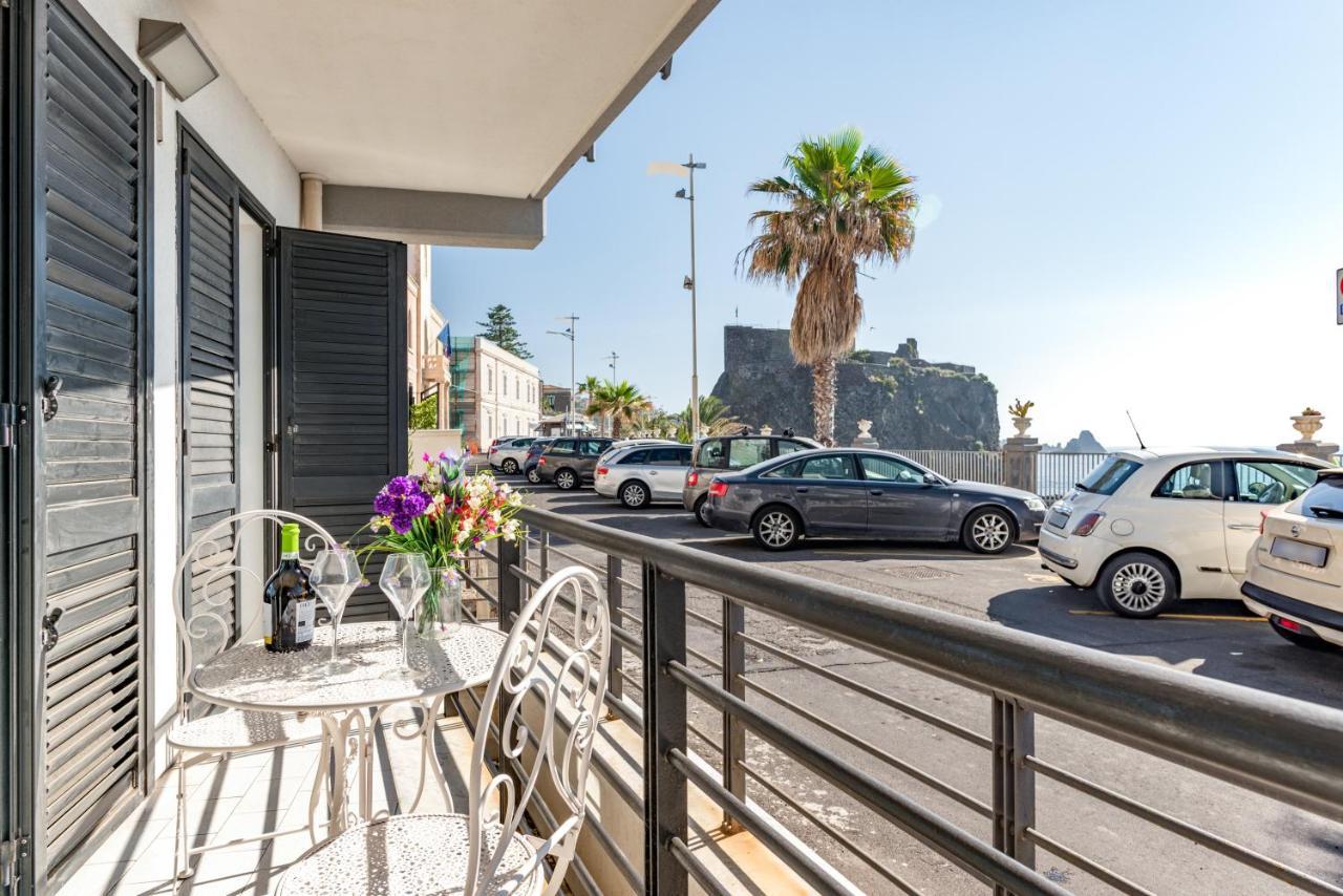 Castello Normanno Modern Sea View Apartment Aci Castello Exteriér fotografie